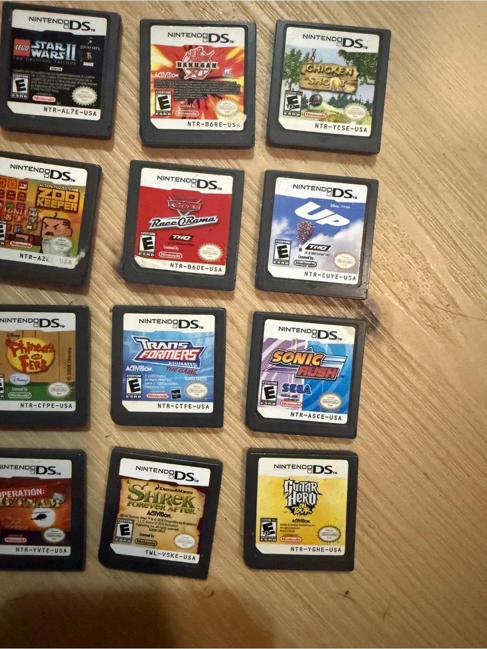 Nintendo DS Game lot